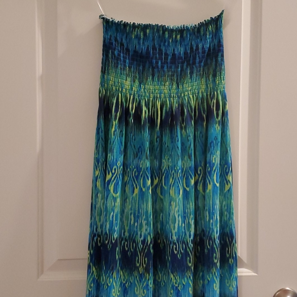 Strapless dress by Faded Glory stretchy fabric